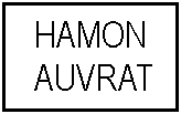 Zone de Texte: HAMON  AUVRAT