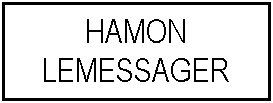 Zone de Texte: HAMON LEMESSAGER