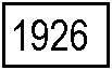 Zone de Texte: 1926