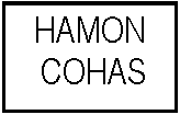 Zone de Texte: HAMON  COHAS